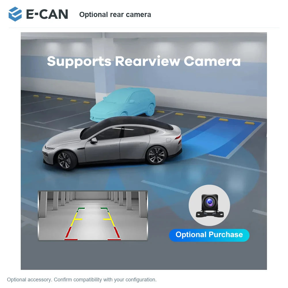E-CAN Optional rear camera for Mazda 3 Axela 2010–2013