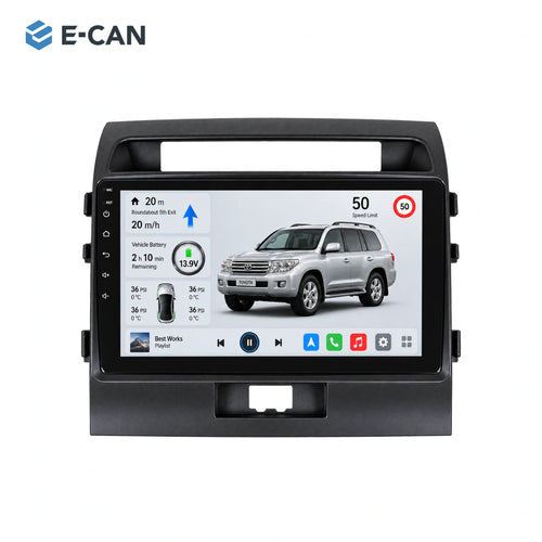 E-CAN Toyota land-cruiser 10-inch · 2008–2012 matched fascia hero
