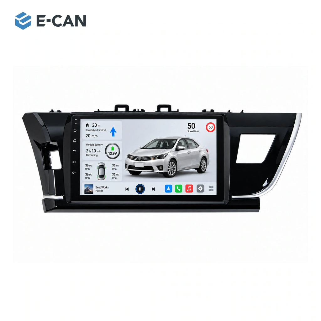 E-CAN Toyota corolla Taiwan LHD fascia · 2014–2016 hero