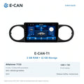 E-CAN Toyota tacoma 9-inch · 2016–2023 matched fascia E-CAN-T1 2GB + 32GB