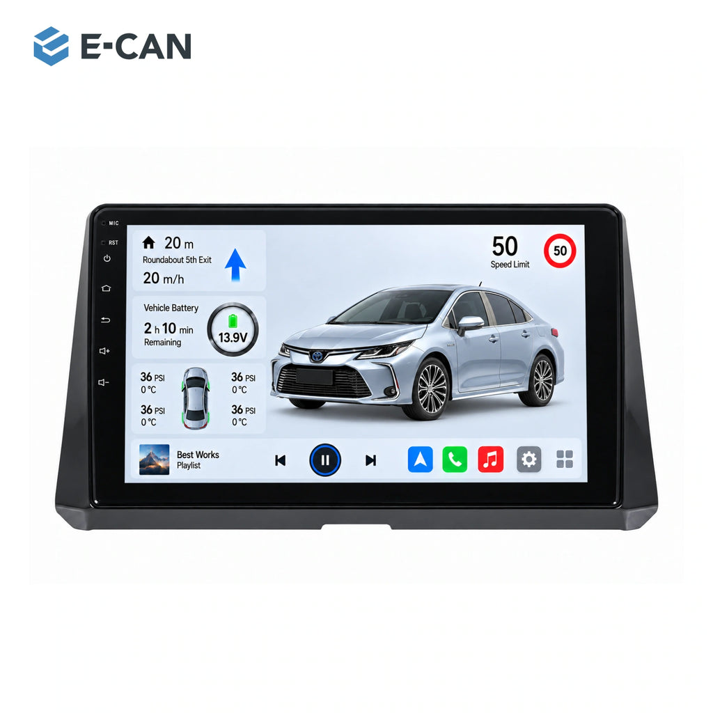 E-CAN Toyota corolla 10-inch · 2019 matched fascia hero