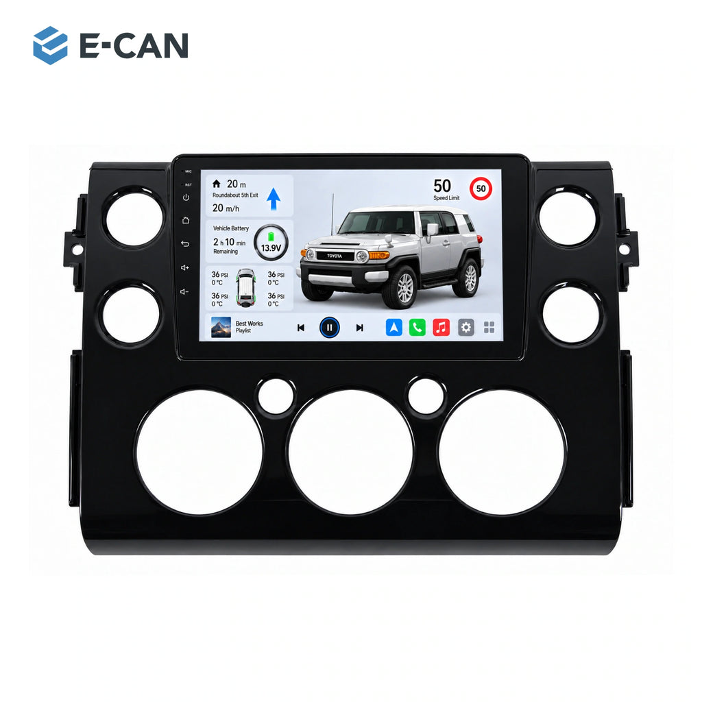E-CAN Toyota fj-cruiser 9-inch · 2007–2018 matched fascia hero