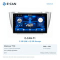 E-CAN Toyota harrier 10-inch · 2003–2009 matched fascia E-CAN-T1 2GB + 32GB