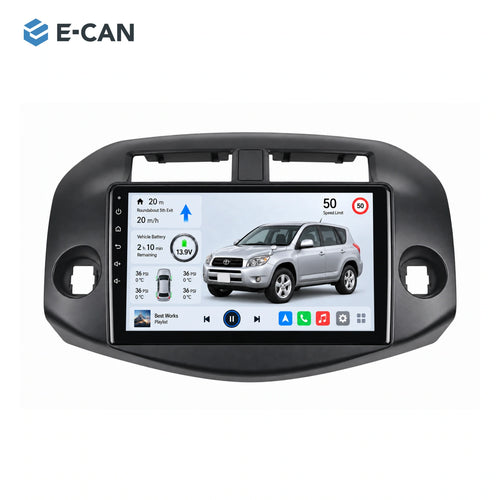 E-CAN Toyota rav4 10-inch · 2007–2012 matched fascia hero