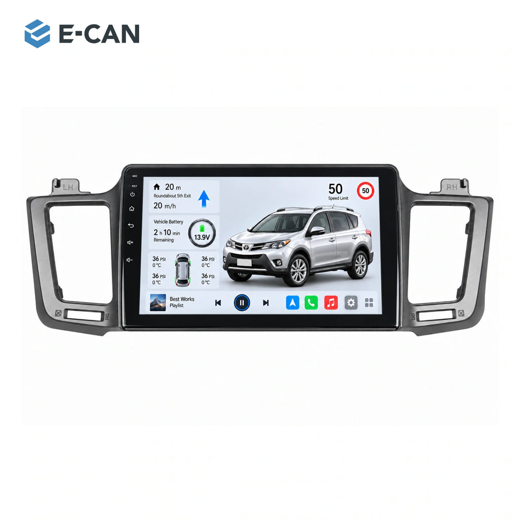 E-CAN Toyota rav4 10-inch · 2013–2015 matched fascia hero
