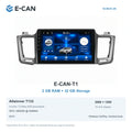 E-CAN Toyota rav4 10-inch · 2013–2015 matched fascia E-CAN-T1 2GB + 32GB