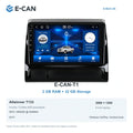 E-CAN Toyota tacoma 9-inch · 2005–2013 matched fascia E-CAN-T1 2GB + 32GB