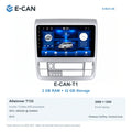 E-CAN Toyota alphard 9-inch · 2002–2007 matched fascia E-CAN-T1 2GB + 32GB