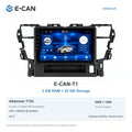 E-CAN Toyota alphard 10-inch · 2016–2018 matched fascia E-CAN-T1 2GB + 32GB