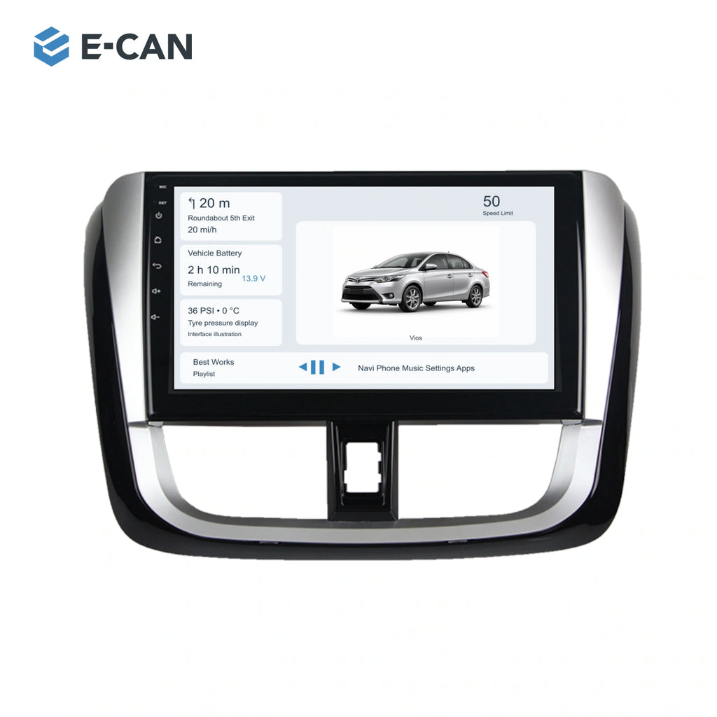 E-CAN Toyota vios Full U-shaped fascia · 2013–2017 hero