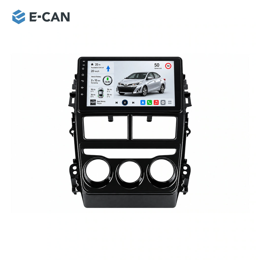 E-CAN Toyota vios Manual A/C · three knobs hero