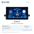 E-CAN Toyota prius 9-inch · 2016–2019 matched fascia E-CAN-T1 2GB + 32GB