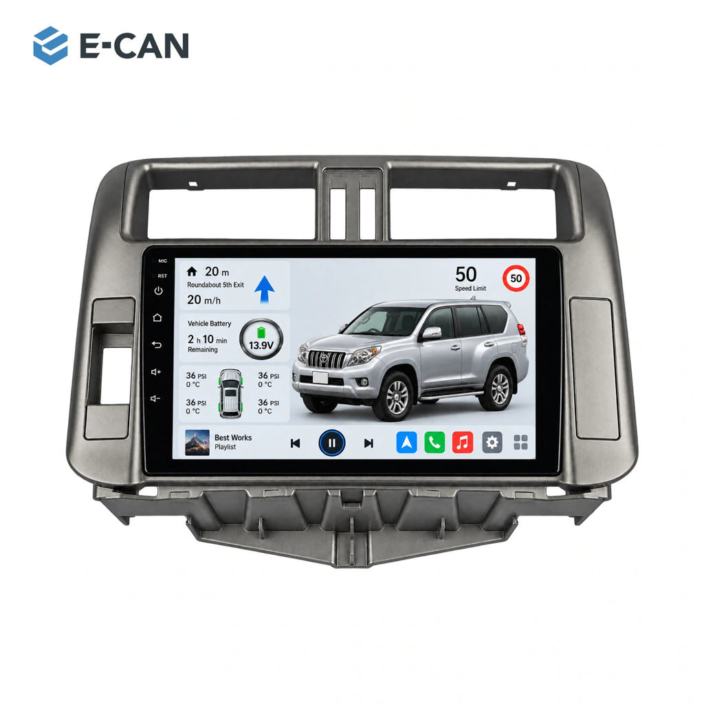 E-CAN Toyota land-cruiser-prado 9-inch LHD · 2010–2013 hero